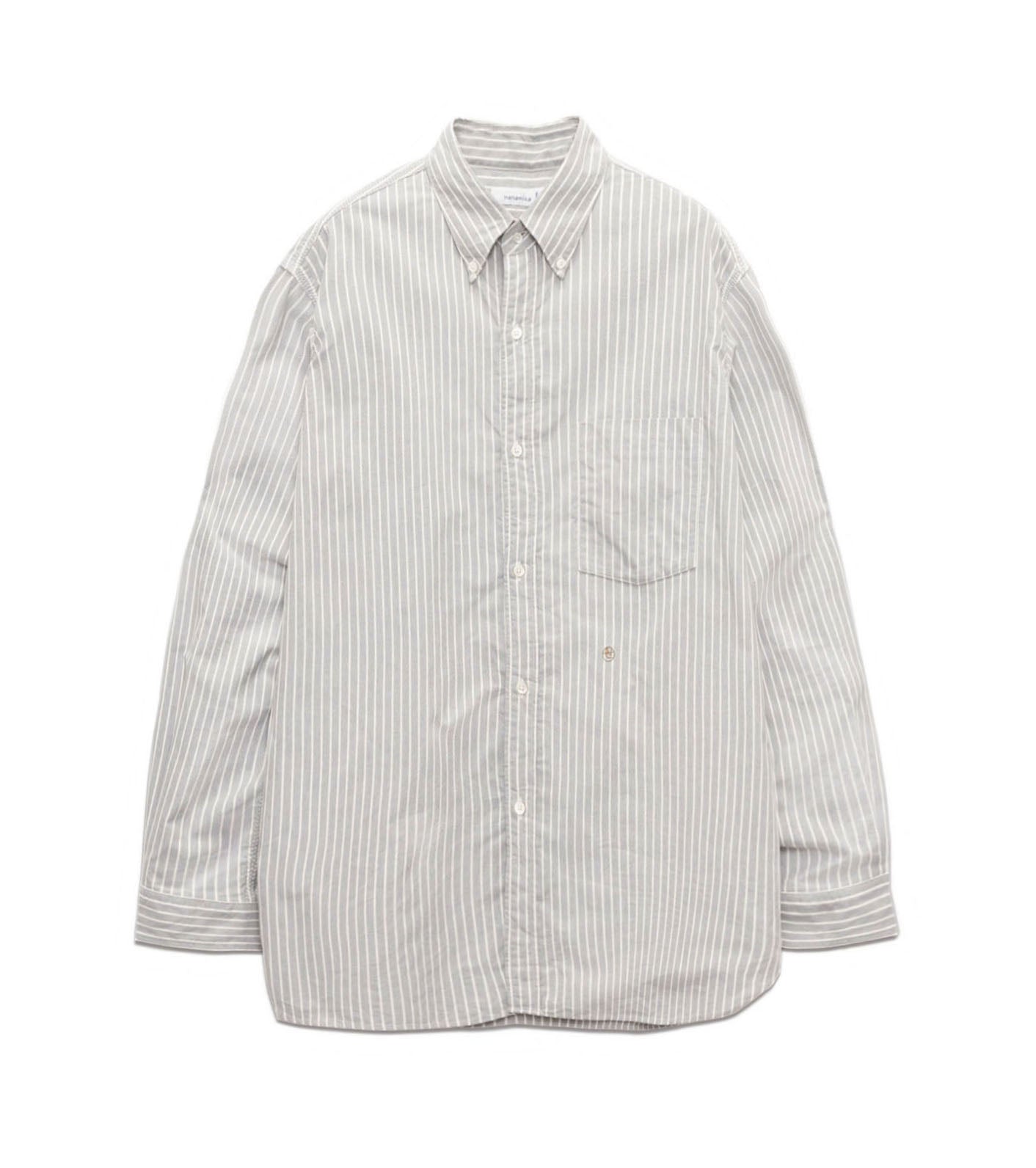 nanamica 25AW Button Down Stripe Wind Shirt
